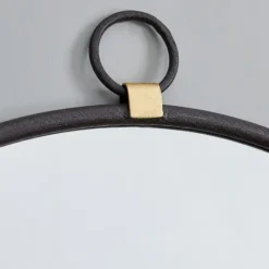 Kirkland's Home Round Metal Mirror With Ring- Decorative Mirrors