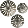 Kirkland's Home Round Metal Wesley Wall Plaques, Set Of 3- Wall Plaques