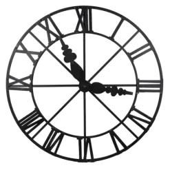 Kirkland's Home Round Open Face Decorative Wall Clock- Clocks