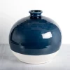 Kirkland's Home Round Satin Stoneware Vase, 11 In.- Vases