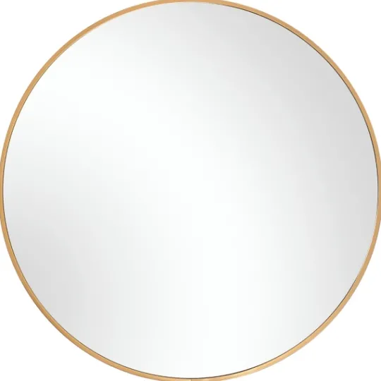 Kirkland's Home Round Simple Frame Medium Wall Mirror- Framed Mirrors