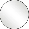 Kirkland's Home Round Simple Frame Medium Wall Mirror- Framed Mirrors
