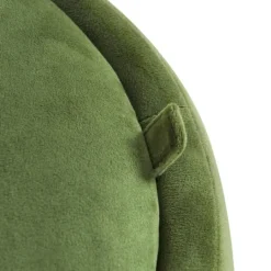 Kirkland's Home Round Velvet Storage Ottoman- Benches & Ottomans