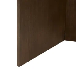 Kirkland's Home Round Walnut Wood Starburst Coffee Table- Coffee Tables