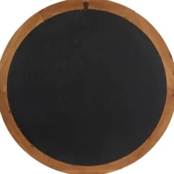 Kirkland's Home Round Whitewash Beaded Wall Mirror- Decorative Mirrors