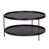 Kirkland's Home Round Wood Farmhouse Coffee Table- Coffee Tables