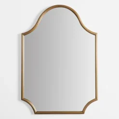 Kirkland's Home Rowan Vintage Gold Wall Mirror- Decorative Mirrors