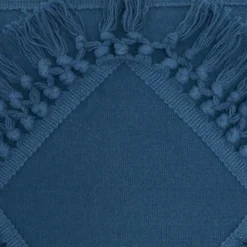 Kirkland's Home Royal Diamond Fringe Throw Pillow- Pillows
