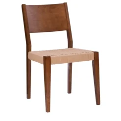 Kirkland's Home Rubberwood Handwoven Rope 6-Pc. Dining Set- Dining Sets