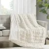 Kirkland's Home Ruched Fur Throw- Blankets & Throws