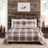 Kirkland's Home Rust Plaid Camden King 3-Pc. Quilt Set- Quilts