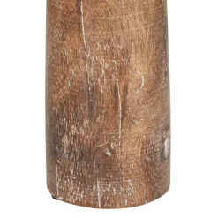 Kirkland's Home Rust Rustic Mango Wood 3-Pc. Candle Holder Set- Candle Holders