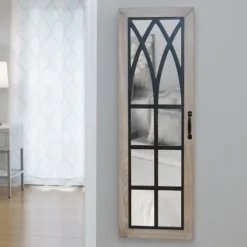 Kirkland's Home Rustic Arch Jewelry Armoire Mirror- Armoires