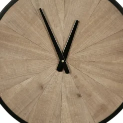 Kirkland's Home Rustic Brown And Black Newfield Clock- Clocks