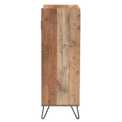 Kirkland's Home Rustic Hairpin Wine Cabinet- Cabinets & Sideboards
