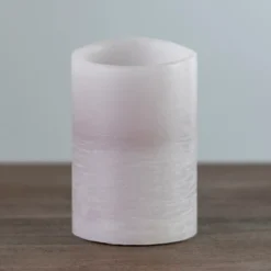 Kirkland's Home Rustic Led Pillar Candle, 4X6 In.- Flameless Candles