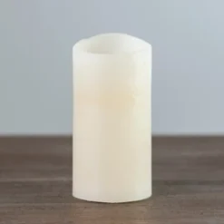 Kirkland's Home Rustic Led Pillar Candle, 3X6 In.- Flameless Candles