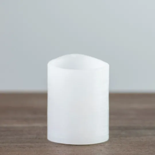 Kirkland's Home Rustic Led Pillar Candle, 3X4 In.- Flameless Candles