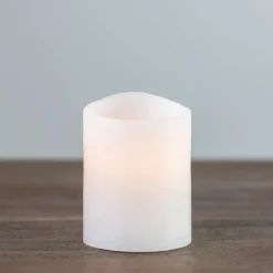 Kirkland's Home Rustic Led Pillar Candle, 3X4 In.- Flameless Candles