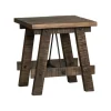 Kirkland's Home Rustic Mango Wood And Iron Side Table- Accent & End Tables