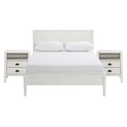 Kirkland's Home Rustic Pine Panel 3-Pc. Full Bedroom Set- Beds & Headboards