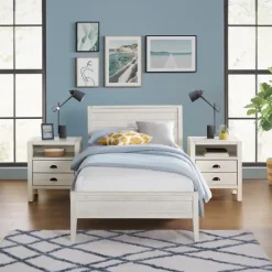 Kirkland's Home Rustic Pine Panel 3-Pc. Twin Bedroom Set- Beds & Headboards