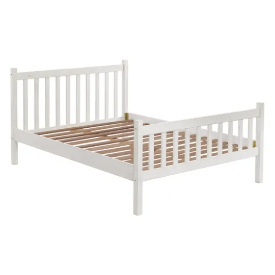 Kirkland's Home Rustic Pine Spindle Full Bed Frame- Beds & Headboards