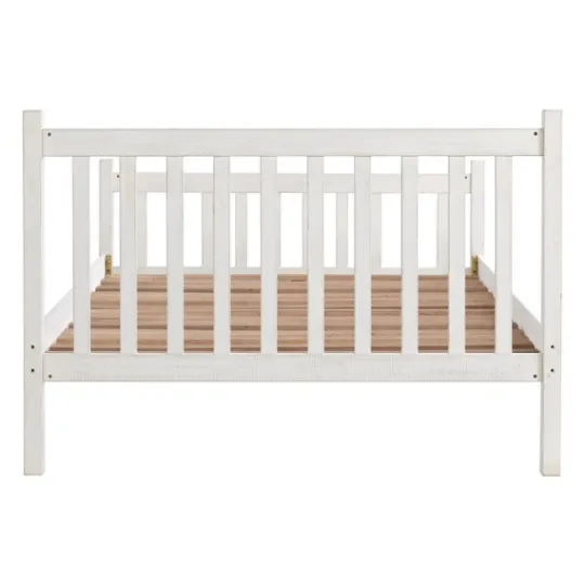Kirkland's Home Rustic Pine Spindle Full Bed Frame- Beds & Headboards