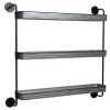Kirkland's Home Rustic Three Tiered Galvanized Metal Wall Shelf- Shelves