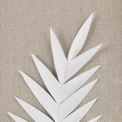 Kirkland's Home Sabal Rice Paper Palm Shadowbox Plaques, Set Of 3- Wall Plaques