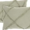 Kirkland's Home Sage Tufted Diamond Lumbar Pillows, Set Of 2- Pillows