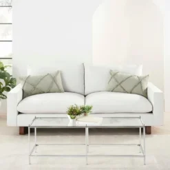 Kirkland's Home Sage Tufted Diamond Lumbar Pillows, Set Of 2- Pillows
