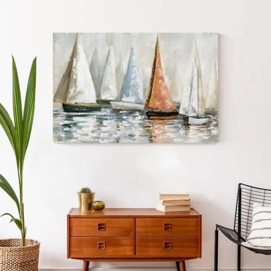 Kirkland's Home Sailboat Dreams Canvas Art Print- Canvas Art