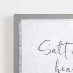 Kirkland's Home Salt Water Heals Everything Wall Plaque- Wall Quotes & Signs