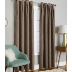 Kirkland's Home Sand Box Pleated Single Curtain Panel, 84 In.- Curtains & Drapes