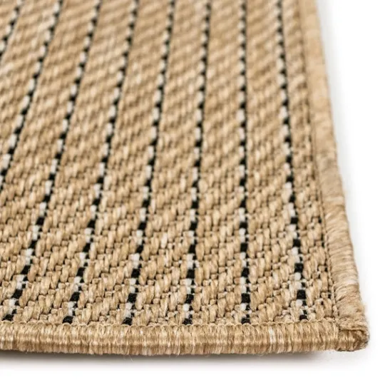 Kirkland's Home Sand Intertwine Indoor/Outdoor Runner- Outdoor Rugs
