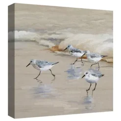 Kirkland's Home Sandpiper Beach I And Ii Art Prints, Set Of 2- Canvas Art