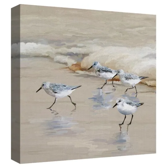 Kirkland's Home Sandpiper Beach I And Ii Art Prints, Set Of 2- Canvas Art