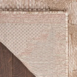 Kirkland's Home Sandstone Natural Trellis Outdoor Area Rug, 4X6- Outdoor Rugs