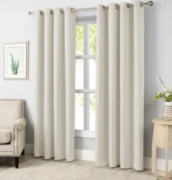Kirkland's Home Sandy Beige Blackout Curtain Panel Set, 108 In.- Curtains & Drapes