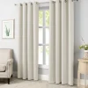 Kirkland's Home Sandy Beige Blackout Curtain Panel Set, 96 In.- Curtains & Drapes