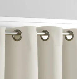 Kirkland's Home Sandy Beige Blackout Curtain Panel Set, 96 In.- Curtains & Drapes