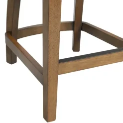 Kirkland's Home Sandy Beige Swivel 2-Pc. Square Counter Stool Set- Bar Stools & Counter Height Stools