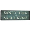 Kirkland's Home Sandy Toes And Salty Kisses Canvas Art Print- Wall Quotes & Signs