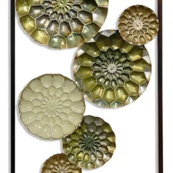 Kirkland's Home Santorini Metal Wall Panels, Set Of 2- Wall Plaques
