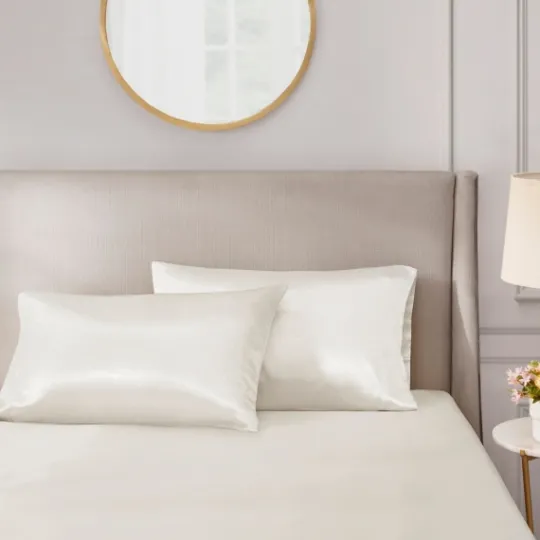 Kirkland's Home Satin King 2-Pc. Pillow Case Set- Bed Sheets
