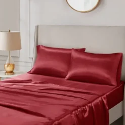 Kirkland's Home Satin King 2-Pc. Pillow Case Set- Bed Sheets