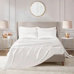 Kirkland's Home Satin 6-Pc. California King Sheet Set- Bed Sheets