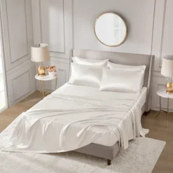 Kirkland's Home Satin 6-Pc. California King Sheet Set- Bed Sheets