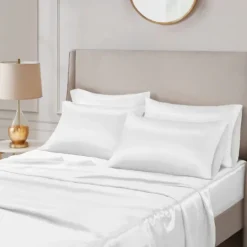 Kirkland's Home Satin 6-Pc. Full Sheet Set- Bed Sheets